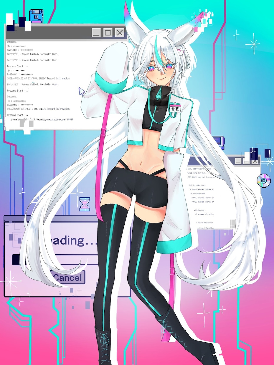 可愛い女の子の絵を描きます！男の子もかけます 実績が欲しいです〜！よろしくお願いします！ イメージ3
