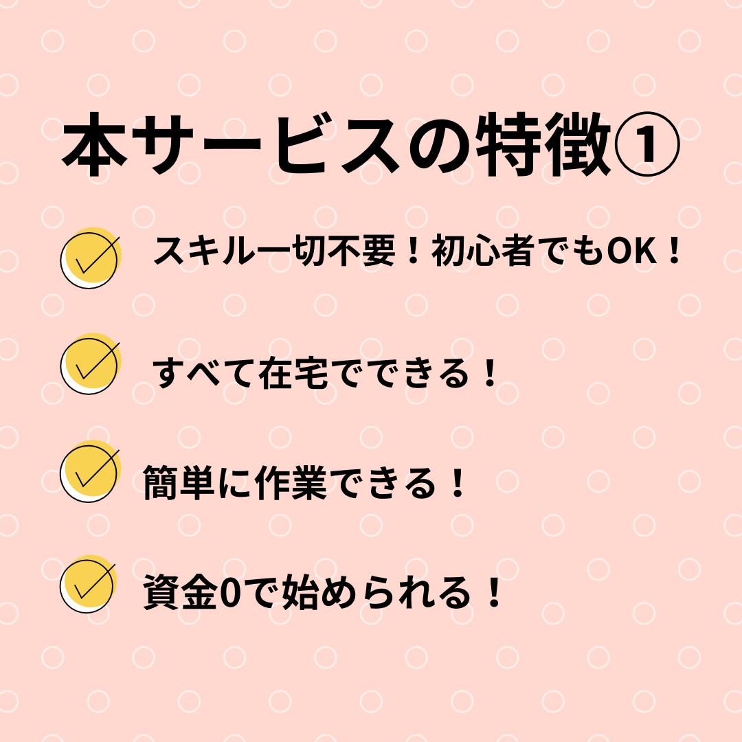簡単！半自動化の裏ワザ副業ノウハウ教えちゃいます 今なら10,000円→3,000円 イメージ3