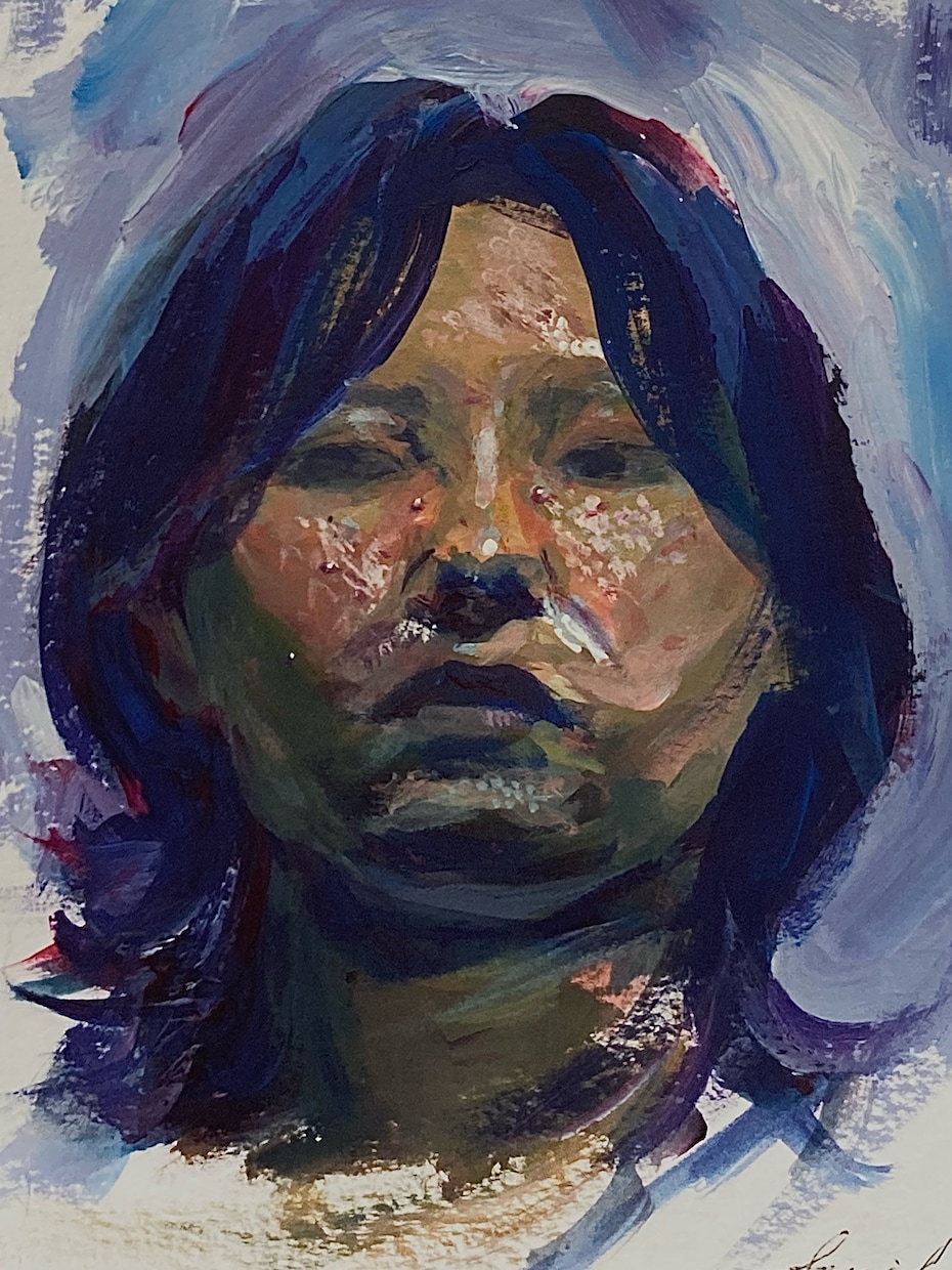 写真を元に、あなただけの思い出の絵を描きます 部屋や会社の雰囲気をよくするための装飾品としておすすめです✨ イメージ1