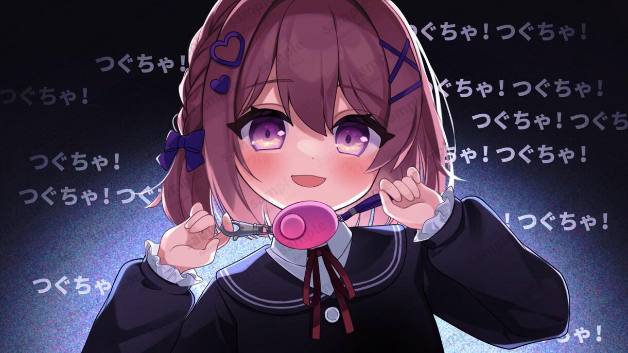動画サムネイル用イラストを描きます 歌ってみた・オリジナル曲等のイラストが欲しい方に！ イメージ5