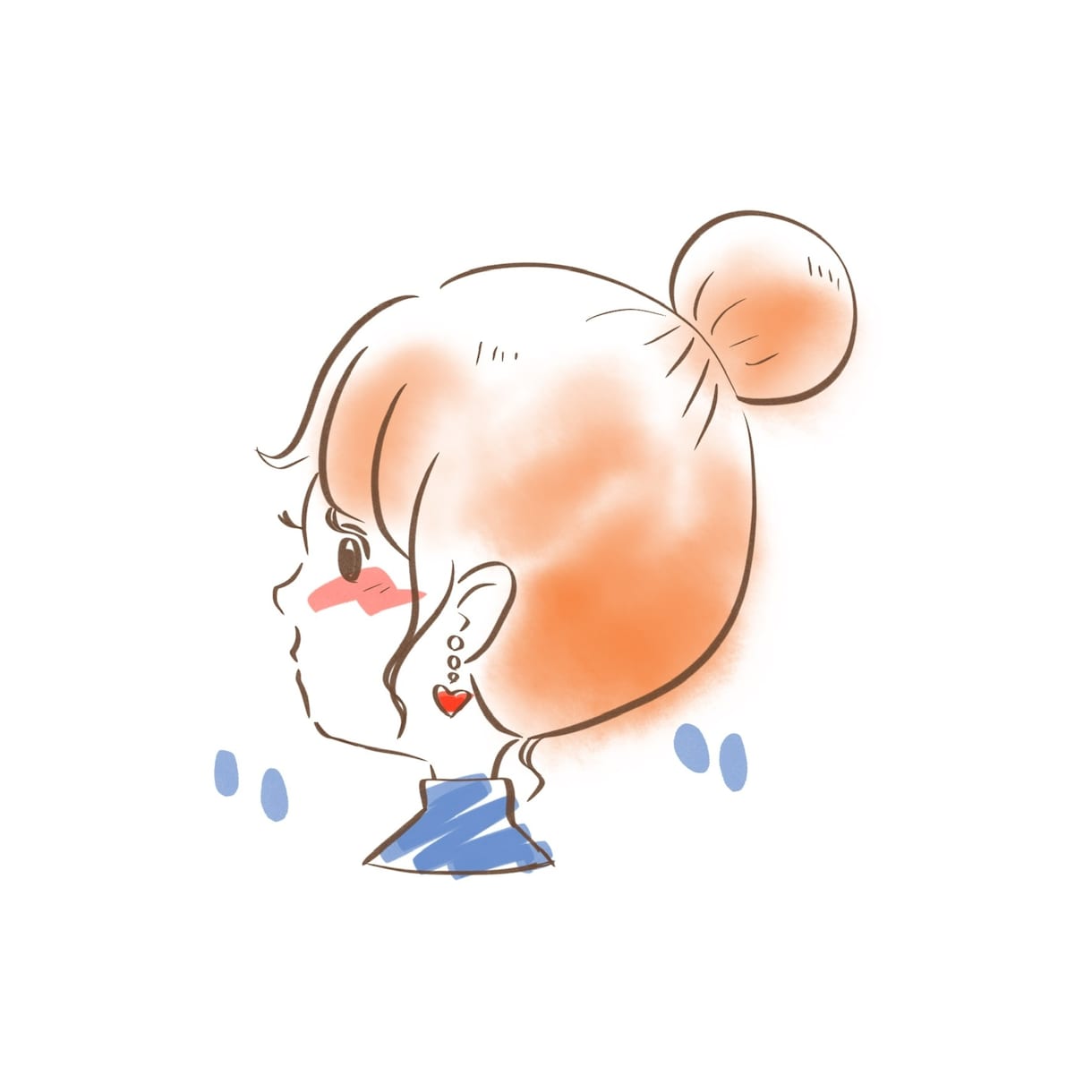 アイコン、似顔絵、イラスト等お描きします 手描き感のあるほっこりゆるーいイラスト描きます！ イメージ2