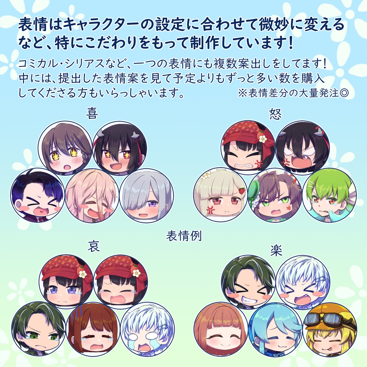 ケモノや人外も◎立ち絵/キャラデザ制作します Vtuber/IRIAM/ゲーム/TRPG/ゆっくりなどに◎ イメージ5