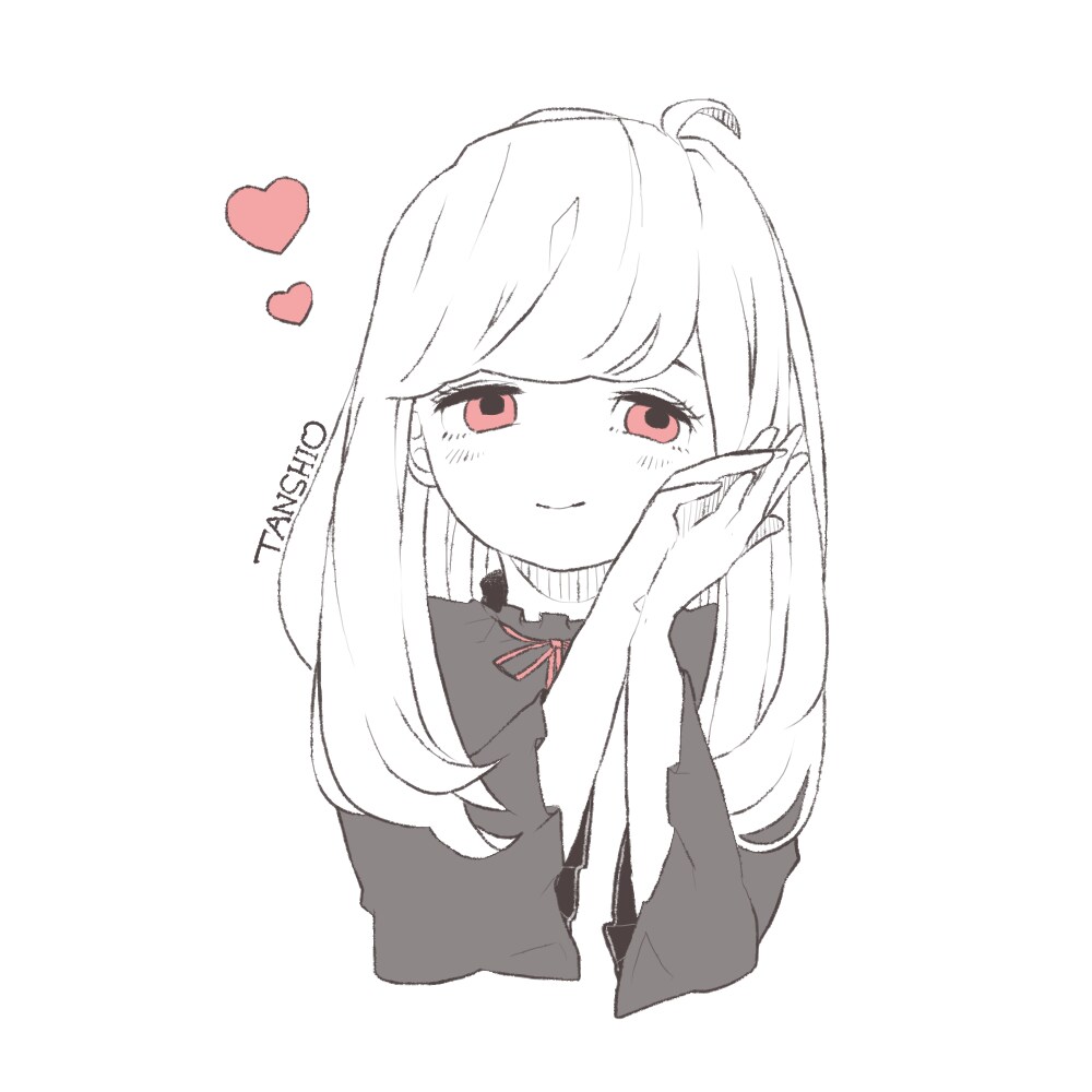 お手軽にシンプル似顔絵描きます ♡アイコン等で使えるシンプルな似顔絵、お気軽にいかがですか？ イメージ1