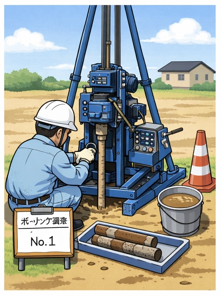 その土地大丈夫？地盤調査からリスク整理します 難しい地盤を『説明できる資料』に変えます イメージ2