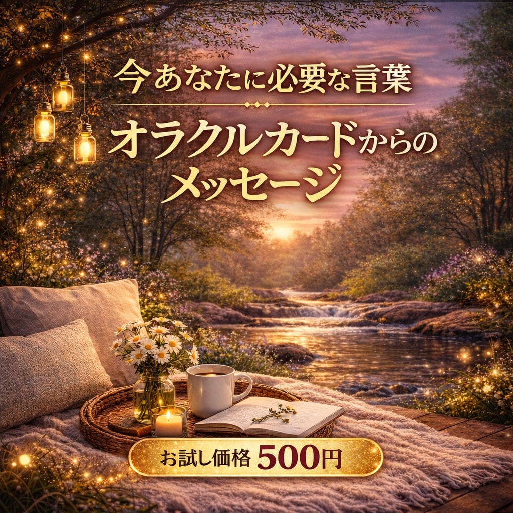限定5名お試し価格♡"今"必要な言葉を届けます あなたのお悩みや運勢などカード達に聞いてみませんか？ イメージ1