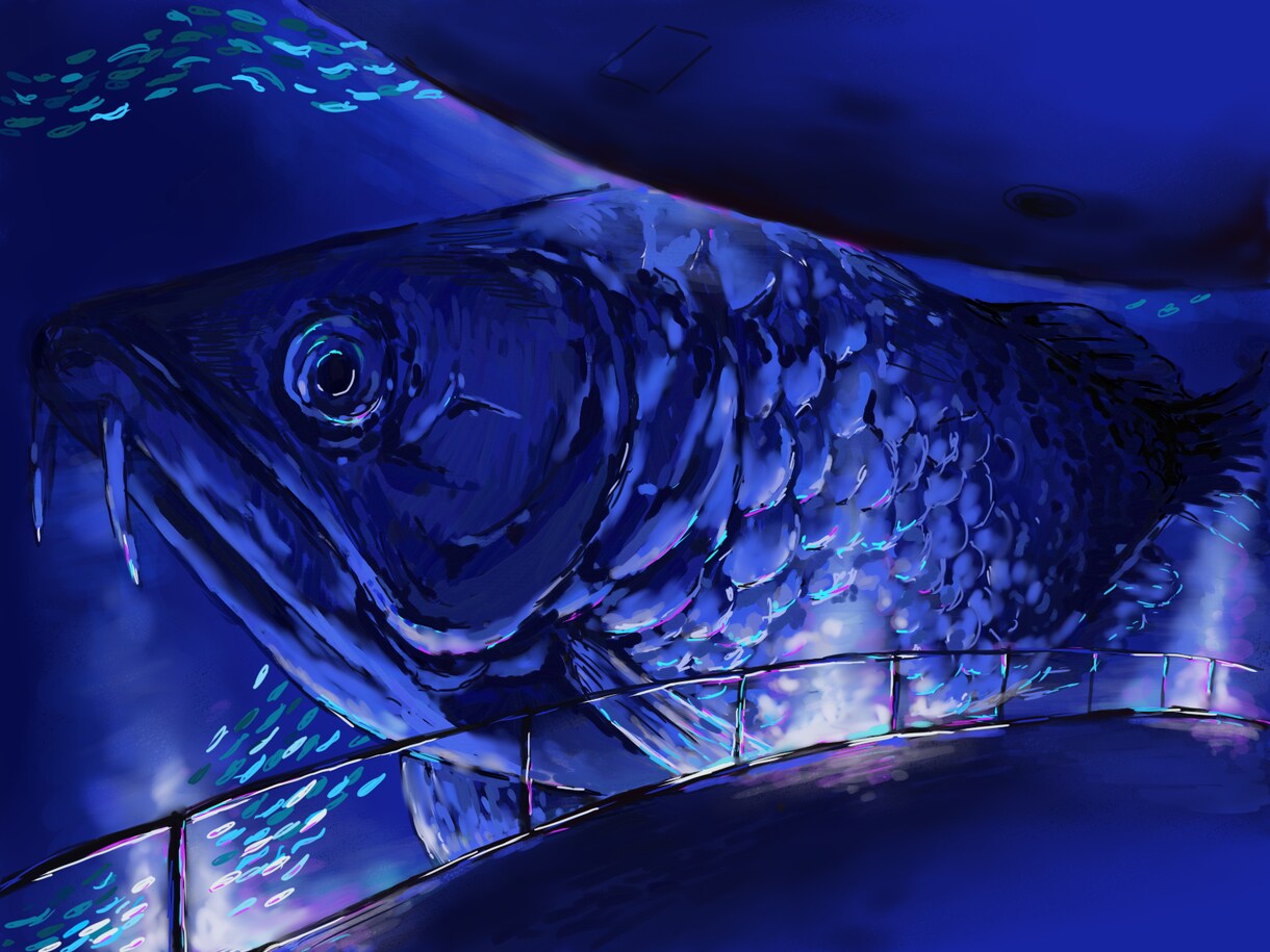 生き物を中心にデザインを描き納品します 背景や、飾って頂く用の絵を描きます。 イメージ2