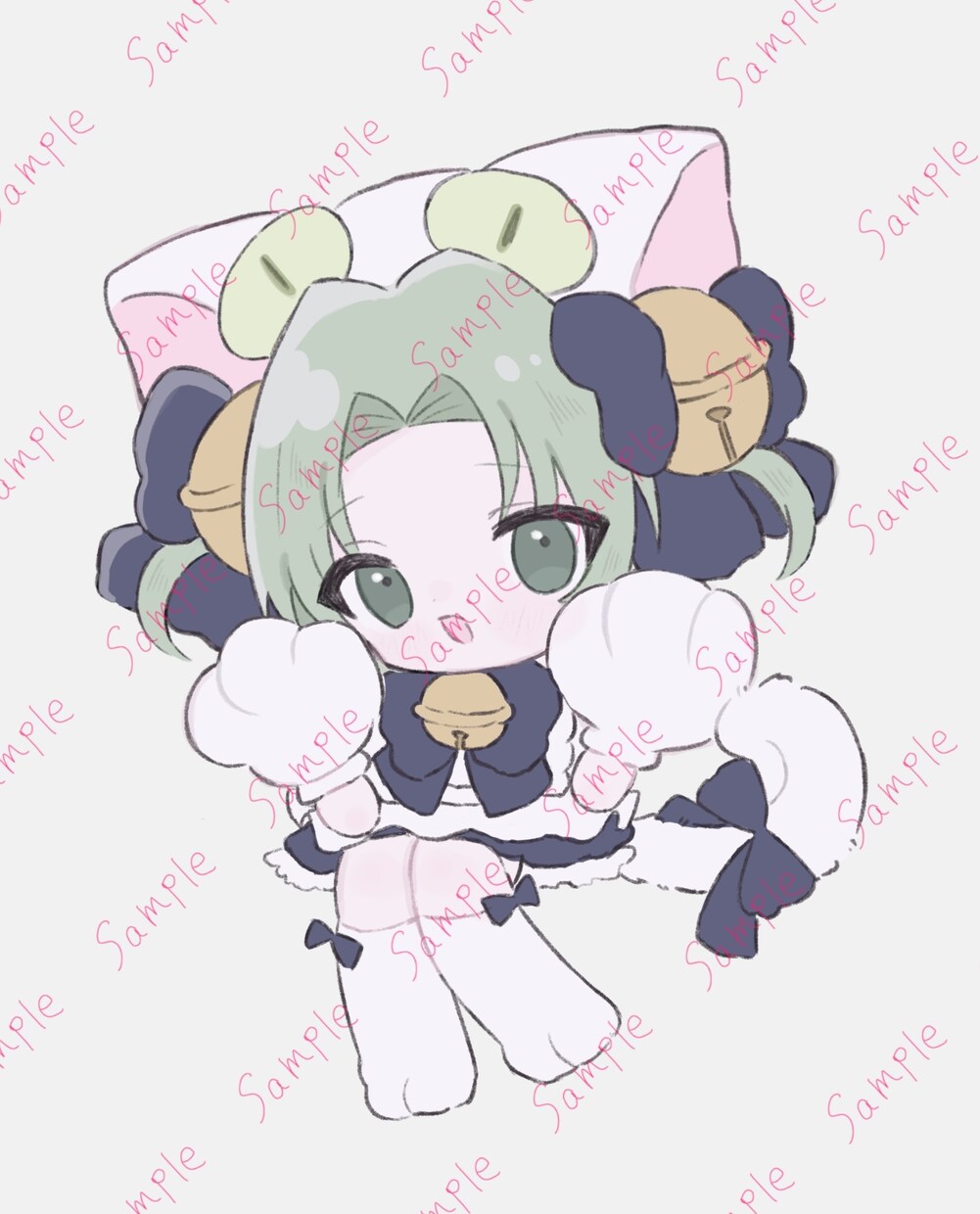平成っぽい可愛いSD ミニキャラ描きます 可愛いSDキャラがかけます〜！ イメージ1