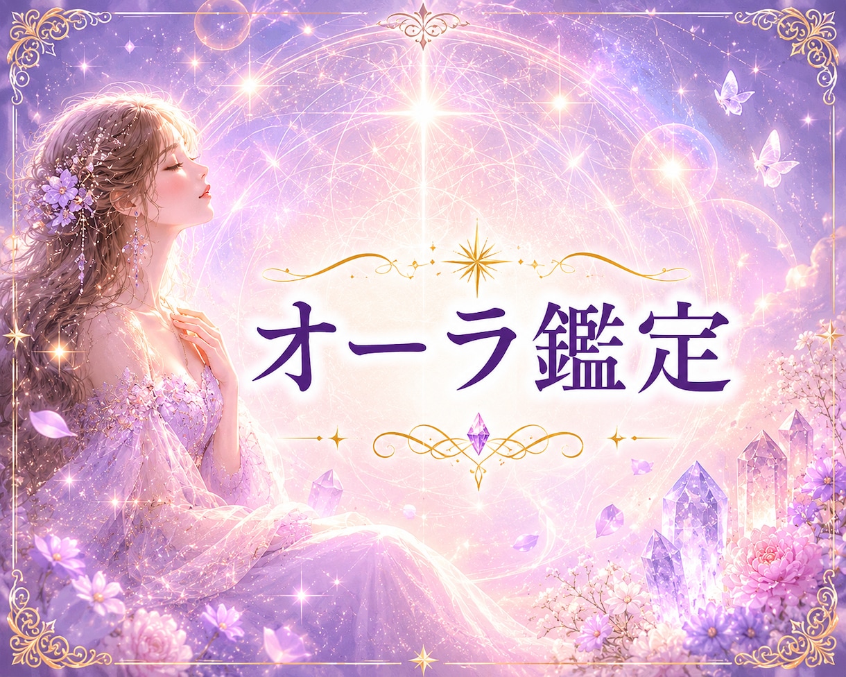 あなたのオーラを霊視しお伝えいたします 今の心と体の状態をオーラから診断【鑑定のみ】 イメージ1