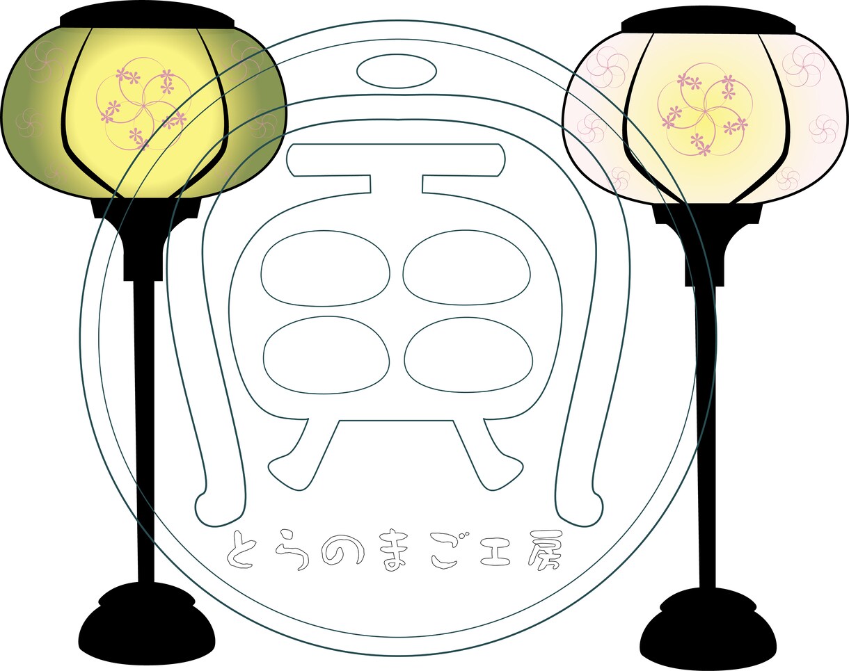 リテイク無制限！手描き風デジタル和風画制作します どこでもお使いいただける和風画を描きます。 イメージ7