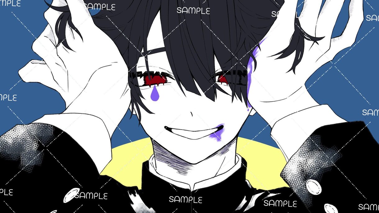 アイコン･配信･動画用等､SNSイラスト描きます 【在りたい貴方を描きます】系統問わず幅広くお任せ下さい！ イメージ4
