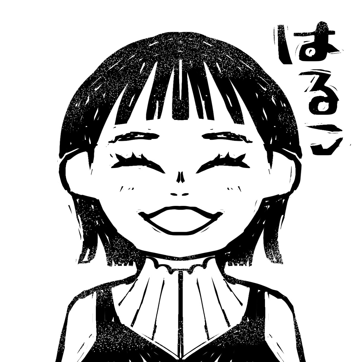 はんこ絵風似の顔絵作成します SNSや名刺のアイコンに使用できるイラスト作成します イメージ1