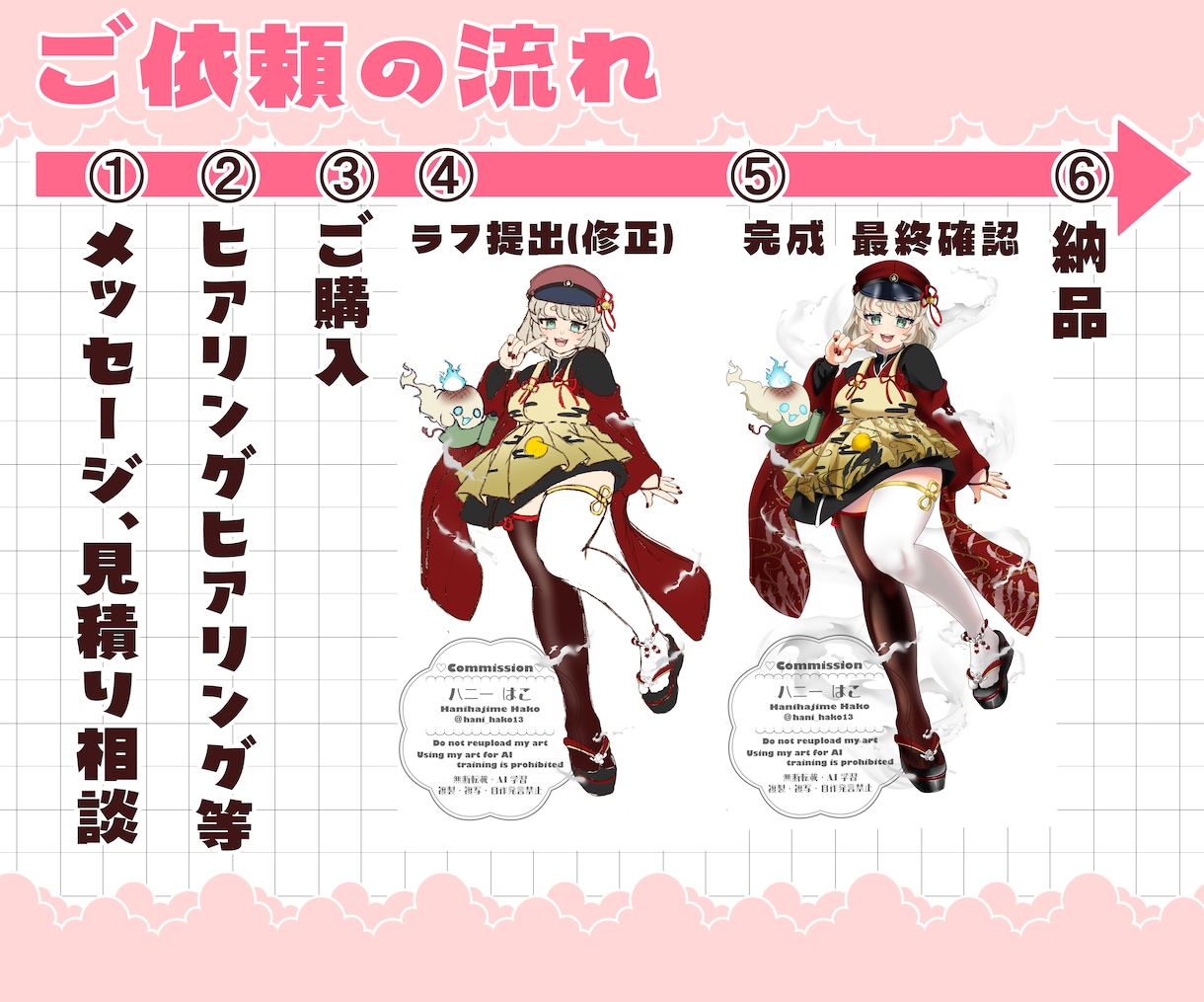 自分らしさをキャラクターに！立ち絵制作します 活動をあなたらしく、楽しめるように、イメージを立ち絵にします イメージ9