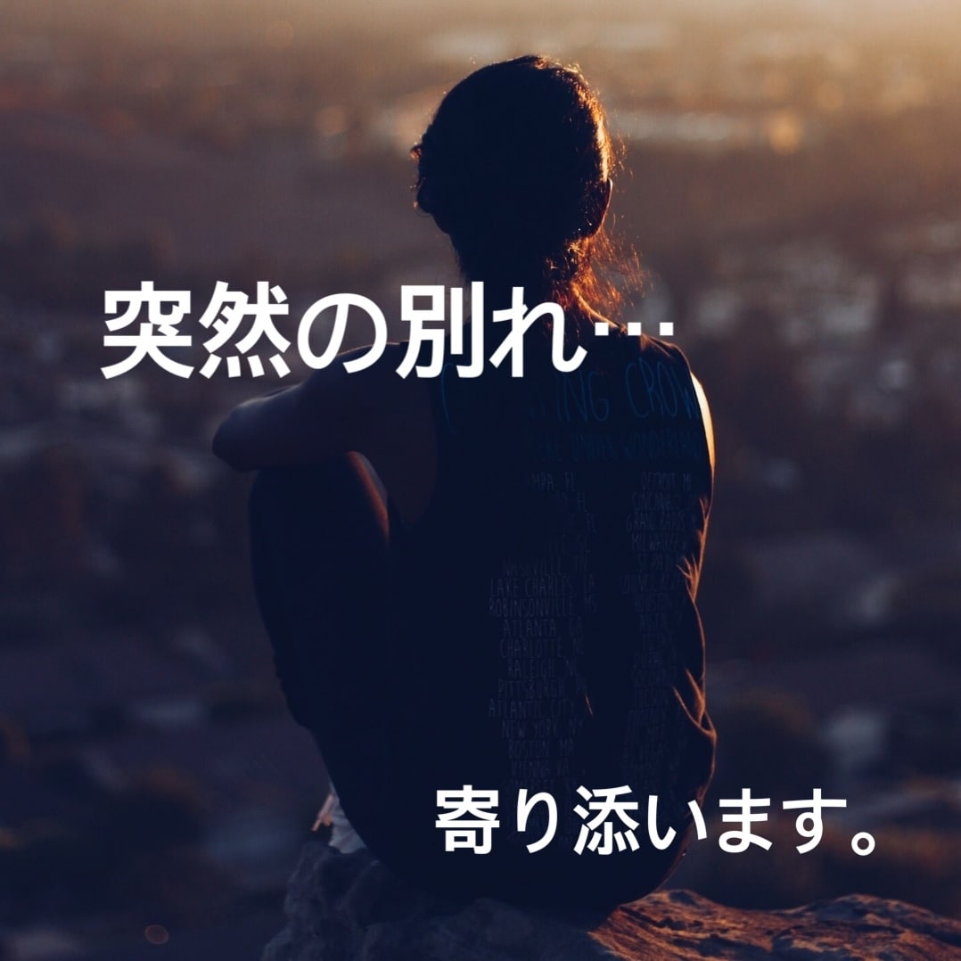 大切な人との突然の別れ・・・寄り添います ほぼ毎日一緒に過ごした親友が・・・自らの命を絶ちました。 イメージ1