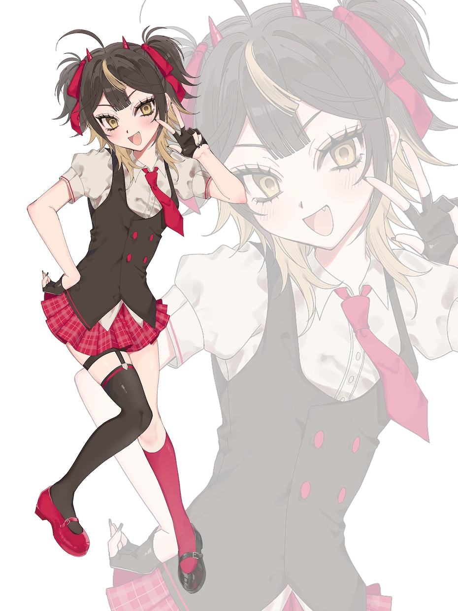 イラスト作成します 可愛い女の子お描きします！透明感のある塗りが得意です！ イメージ2