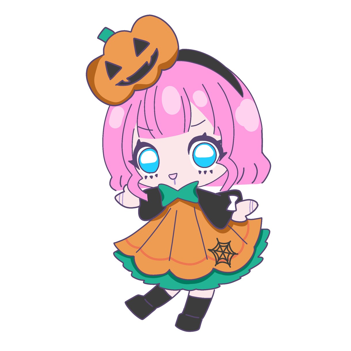 アイコンやプレゼントなどに！ミニキャラ描きます かわいい系からカッコイイ系まで！商用OK！ イメージ7