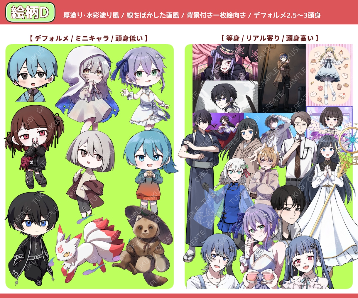Live2Dモデル制作します イラスト制作からモデリングまでご希望に合わせて制作いたします イメージ7