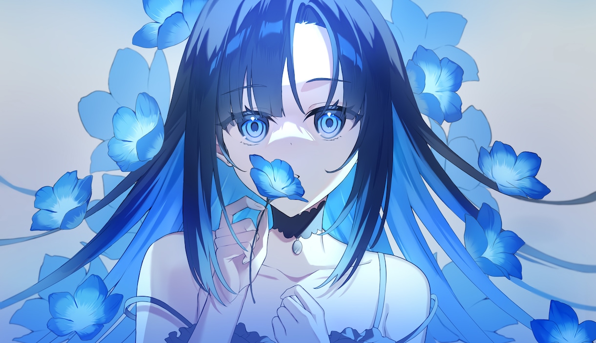 商用利用OK！目を惹く可愛いイラスト制作いたします ヘッダー・サムネイル・配信・グッズ・Vtuberなど イメージ1
