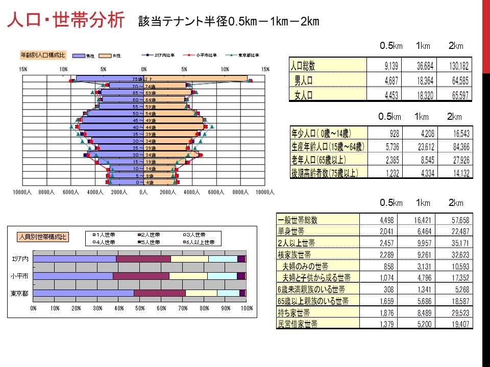 エリアマーケティング戦略(商圏分析調査)いたします 新しい店舗を出店したい、不振店対策を図りたい方！！ イメージ1