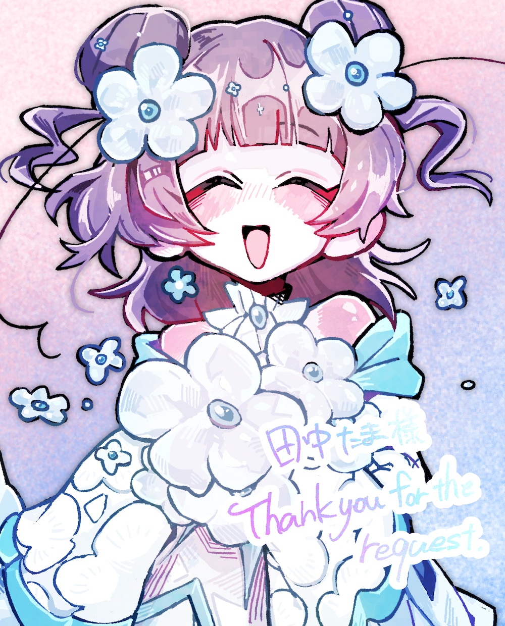 記念日や企画向けの一枚絵を制作します 自創作やTRPG、Vtuberさんなどお描きします！ イメージ7