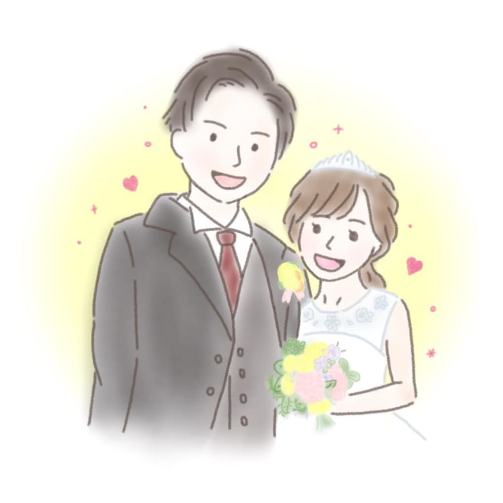 料金一律＊ウェルカムボード作成します ふんわり優しいタッチで似顔絵を描かかせていただきます♪ イメージ4