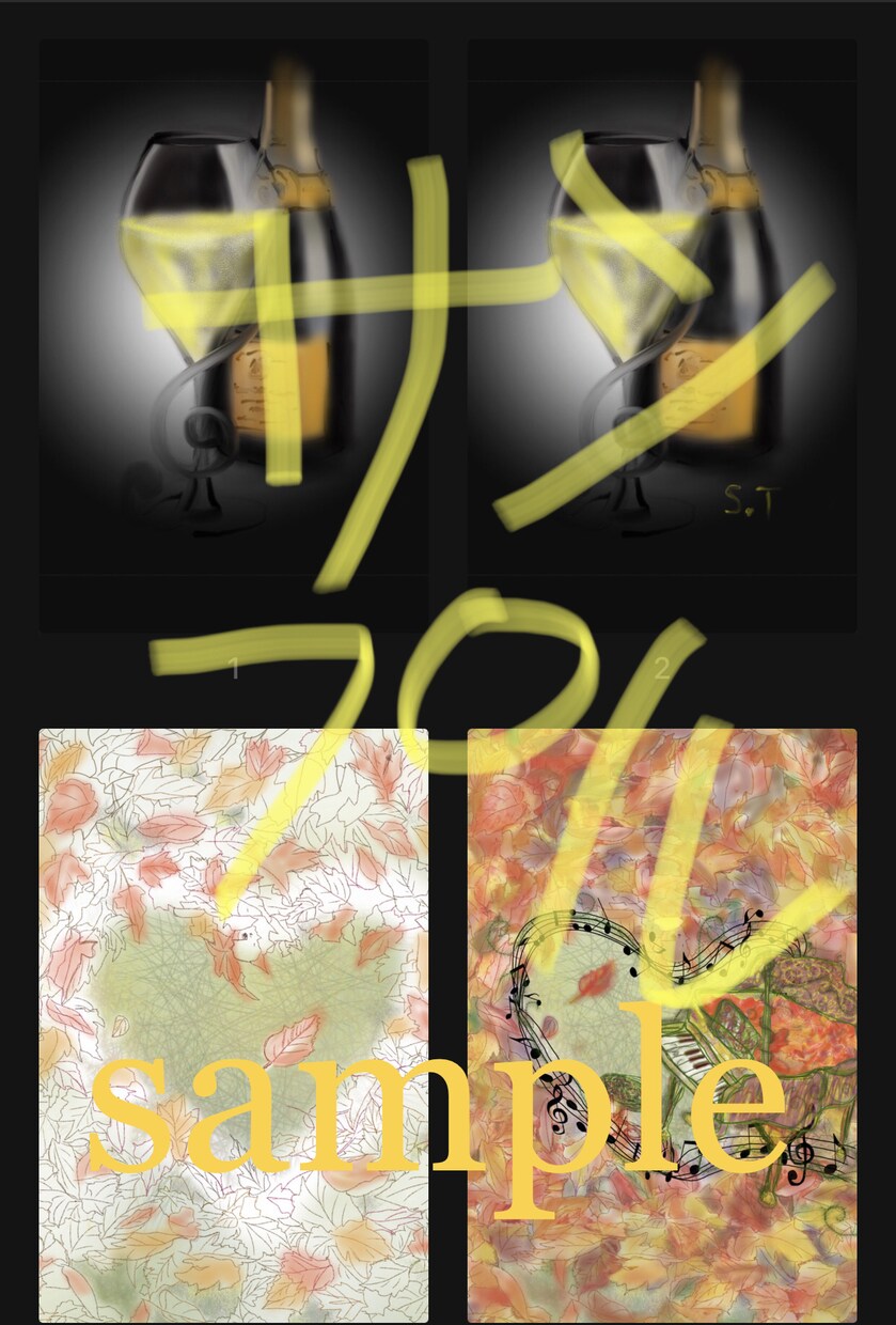 しっかりお絵かきします 水彩画(手書き)やiPadやPCで心に響く絵を＊ポップなのも イメージ2
