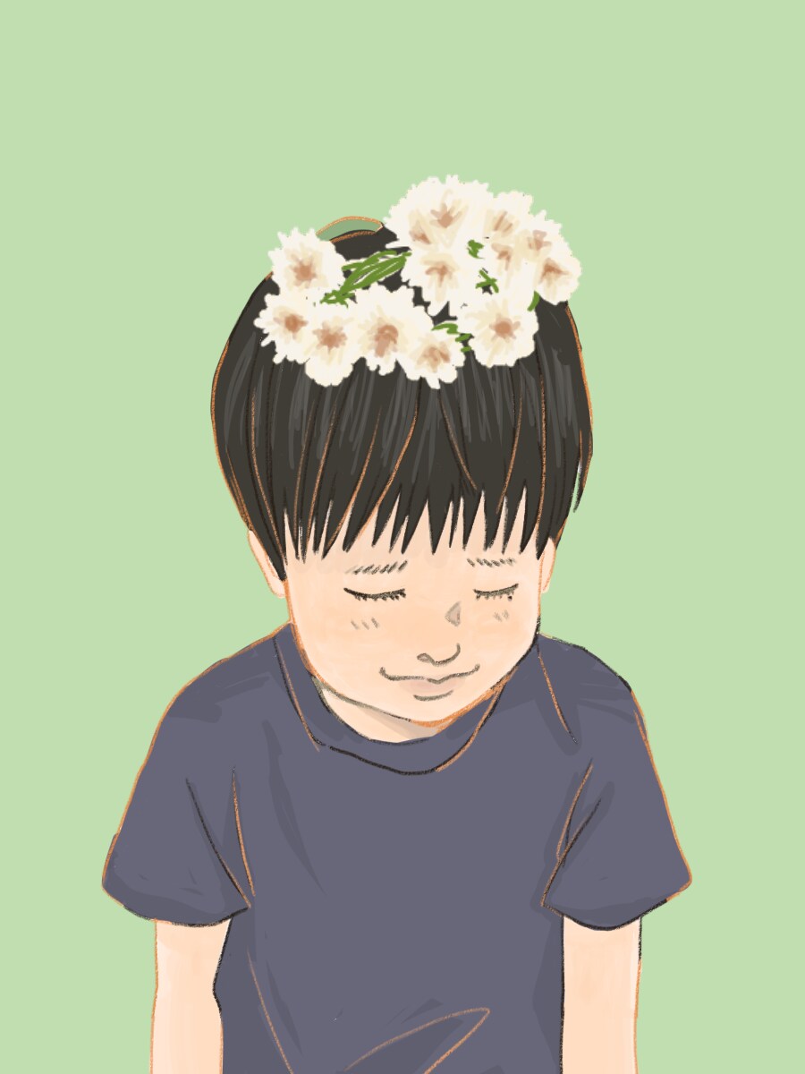 ほんわかイラストを描きます お写真を元にイラストを描かせていただきます イメージ2