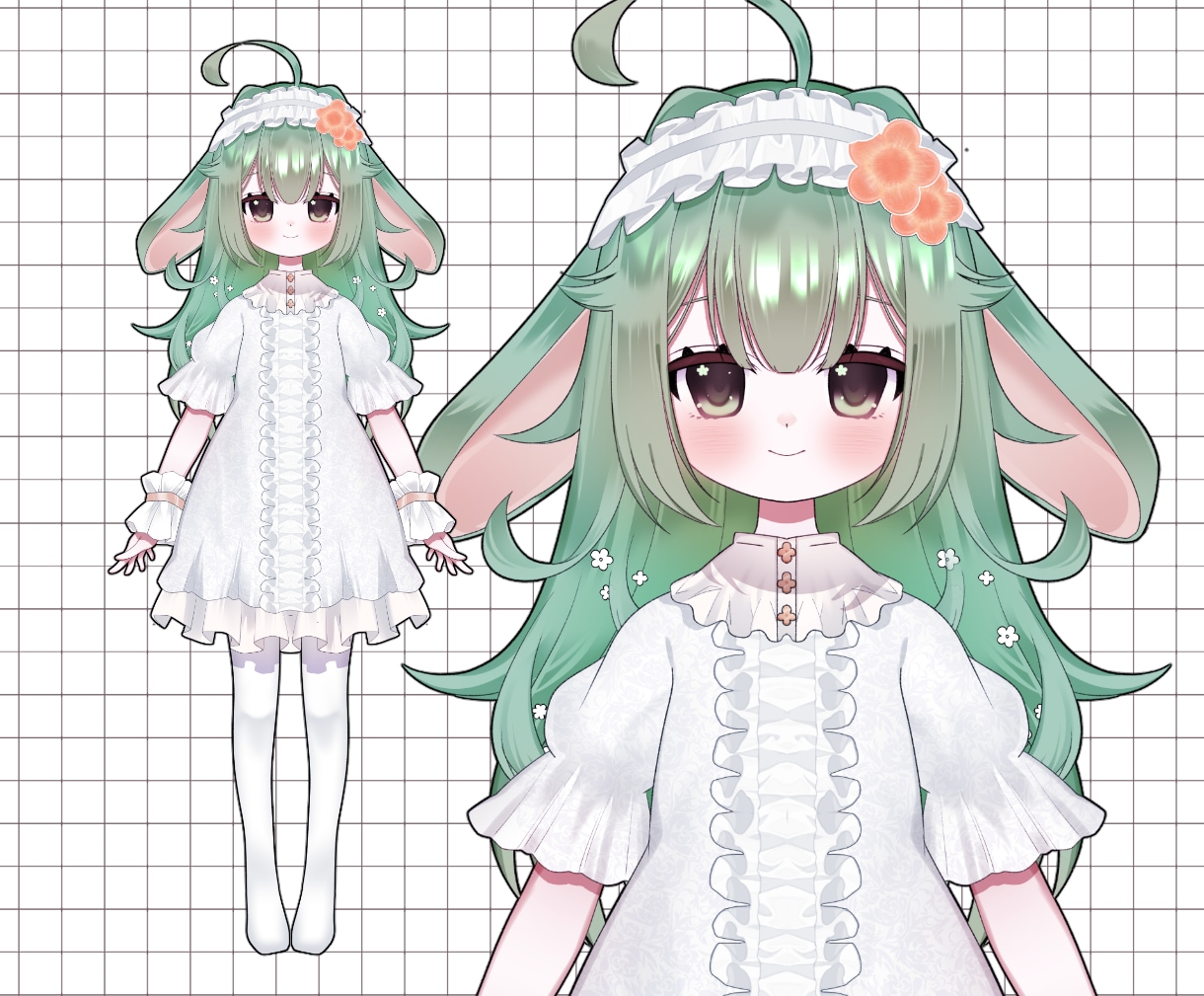 Vによる配信映えする企業並みのVモデル制作します Vtuberが実際に貴方だけのオリジナルモデル作成します。 イメージ4