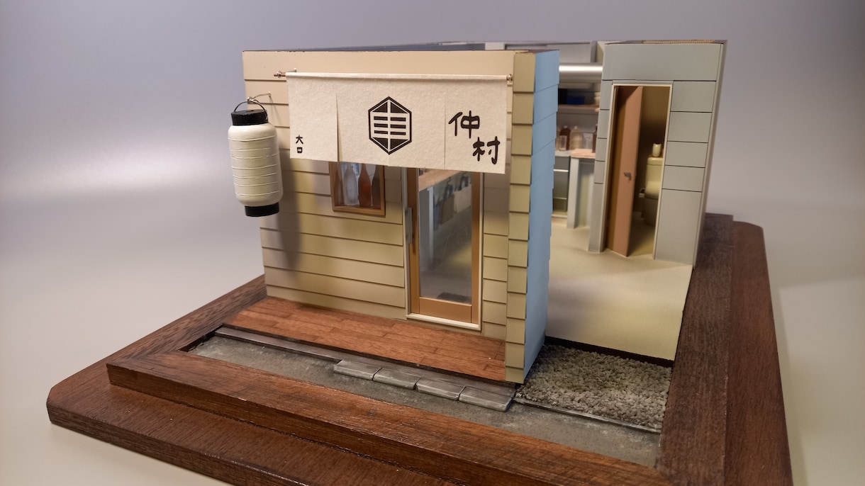 ミニチュア模型つくります 思い出の詰まったお住まいや、アイテムをミニチュア模型にします イメージ1