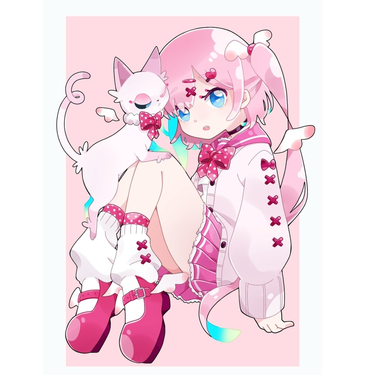 ポップで可愛いイラストお描きします 〜あなたの思い描く一枚をお届けします〜 イメージ4