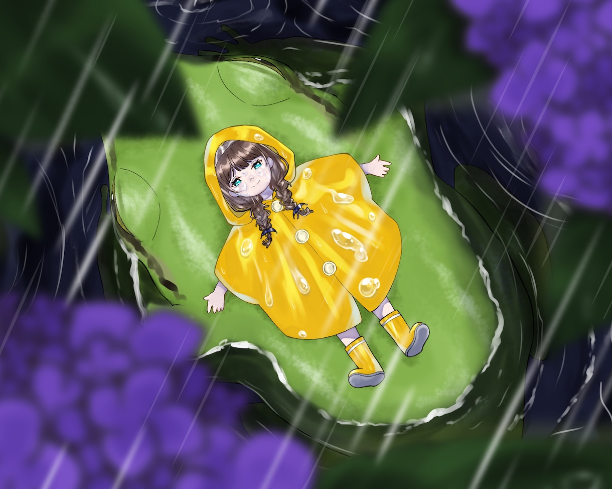 動画や挿絵に使える一枚絵描きます 一枚絵もアイコンもお好きなイラストを制作いたします！！ イメージ2