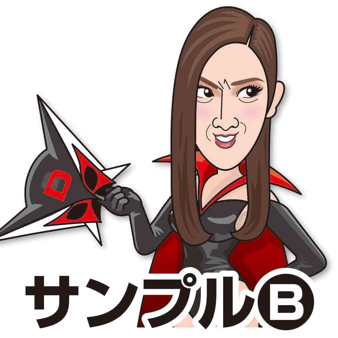 写真を元に、あなたの似顔絵を制作いたします SNSアイコン、名刺、プレゼントなどお役立てください イメージ4