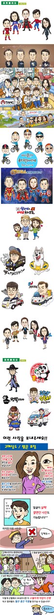 似顔絵を韓国風にお描きします 韓国で実績のあるイラストレーターから似顔絵を描いてもらおう！ イメージ5
