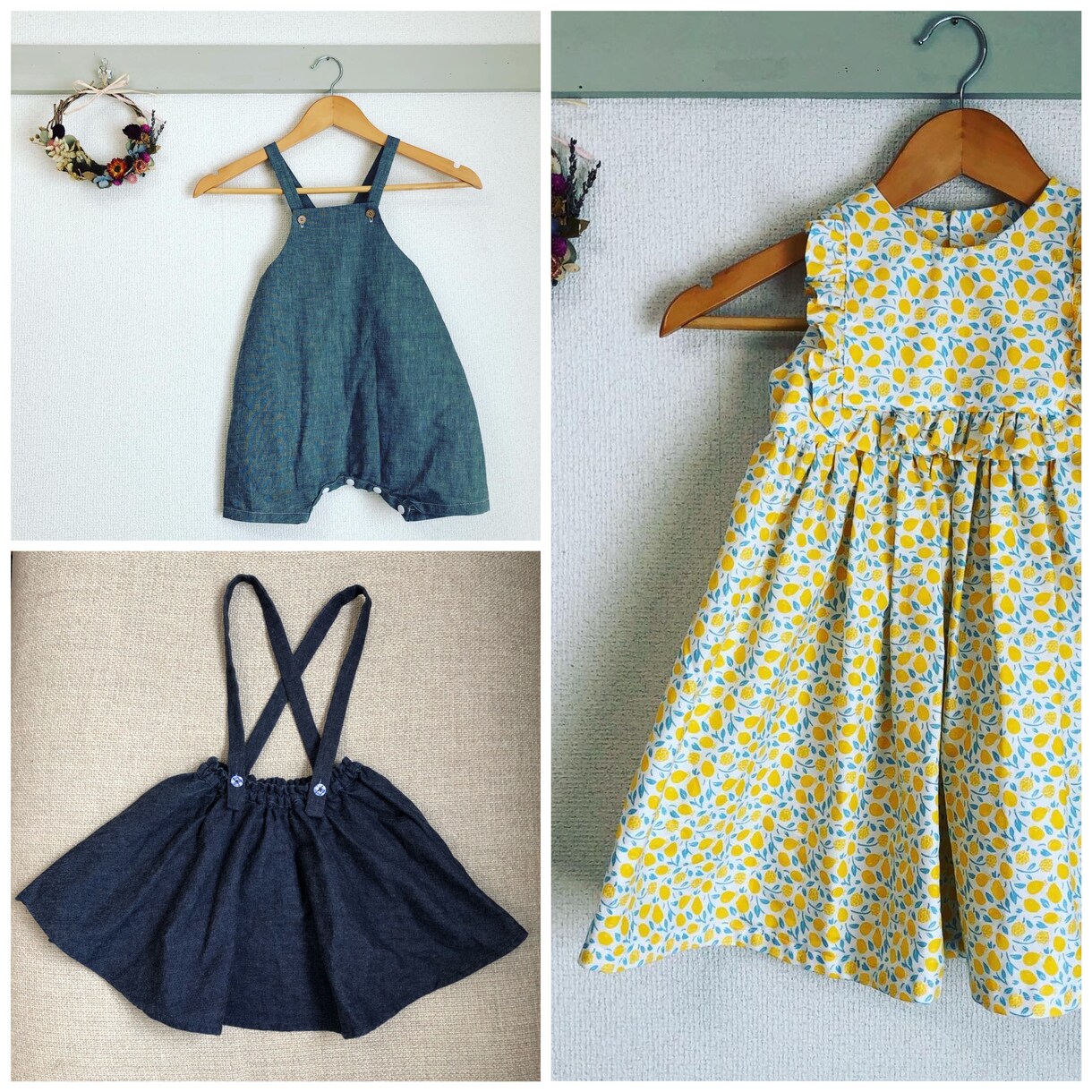 子ども用の洋服や小物をお作りします ○ナチュラルでシンプルな可愛い子供服・小物○ イメージ10