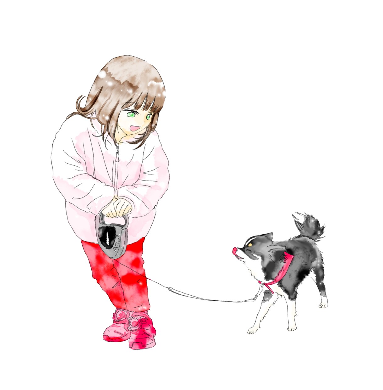 あなたの愛犬を【より可愛く♡格好良く⭐︎】描きます 大切な存在。写真とは違うカタチにしてみませんか？ イメージ9