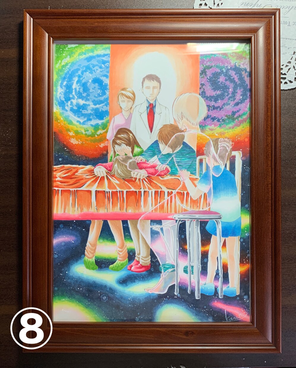 手描きイラスト販売します 掲載品全品、額装してお届けいたします⭐︎ イメージ8