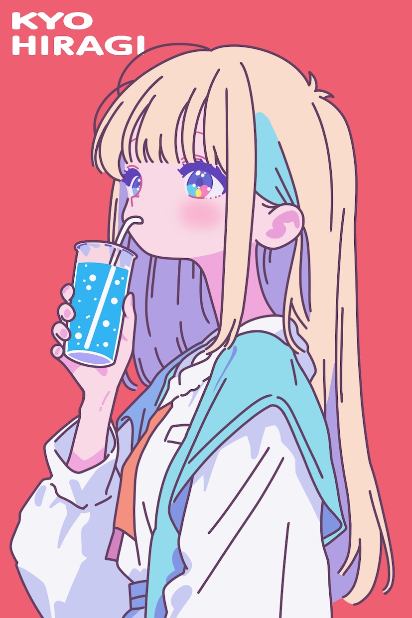 ポップでシンプルな可愛いイラスト描きます グッズ・SNSアイコン・配信背景・記念イラスト等に是非！ イメージ8