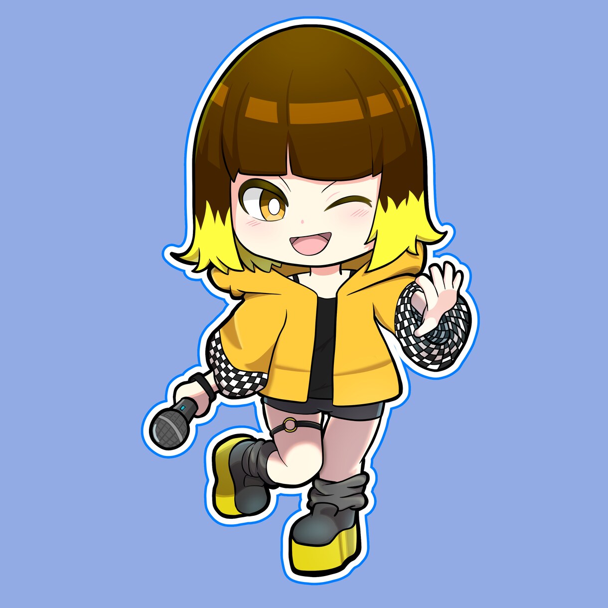 可愛いSDイラストを描きます あなたのキャラを可愛くシンプルに描きます❗️ イメージ3
