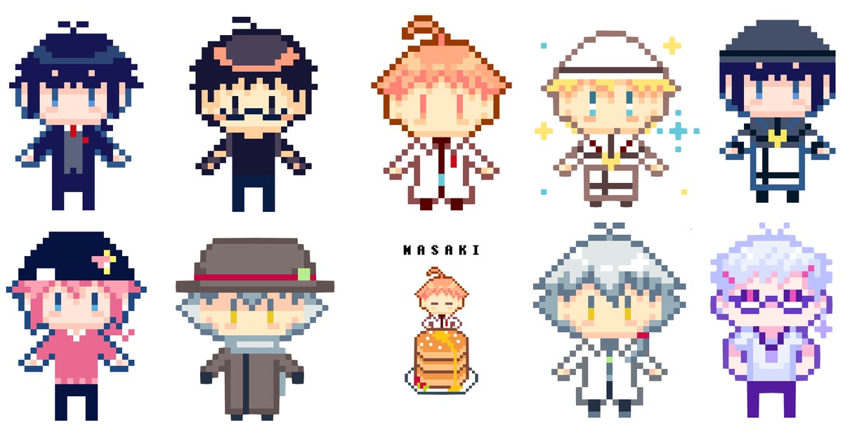 厚塗りアイコン・ドット絵アイコン制作致します 幅広く個性ある作風で対応致します！ イメージ8