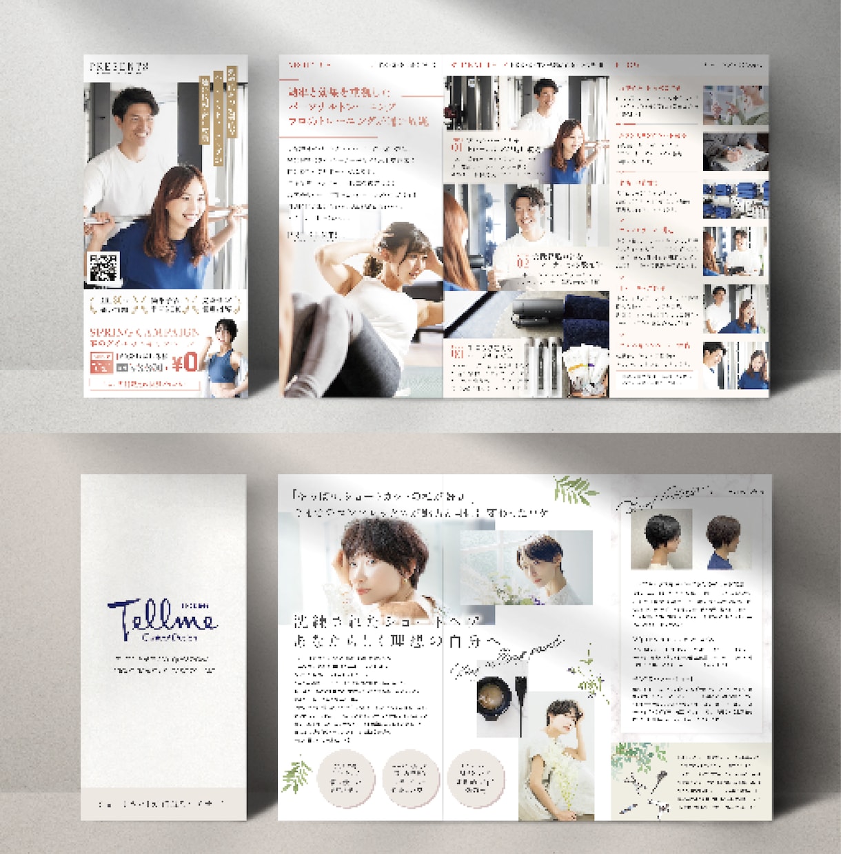 A4 ２つ折りパンフレットのデザインを制作します パンフレット リーフレット 会社案内 カタログ 営業資料 イメージ9