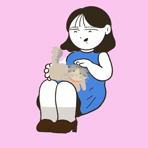 SNS/アイコン 好きなものと一緒に似顔絵描きます 全身イラストも込み！あなたの好きなもので背景をお描きします！ イメージ4