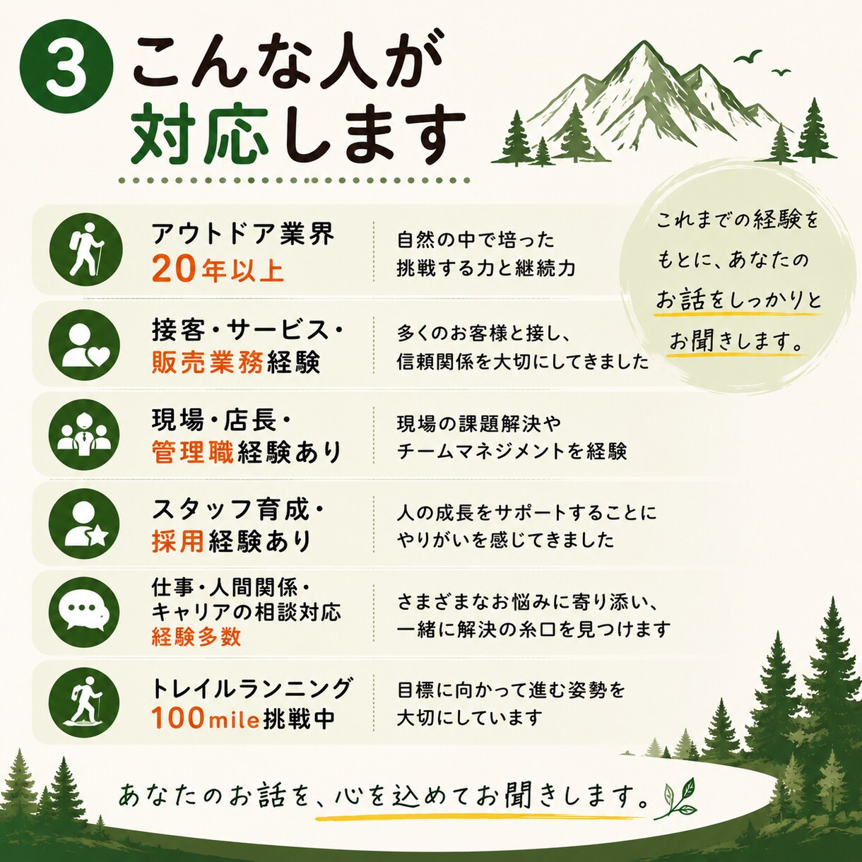 仕事・転職・人間関係の悩みをチャットでお聞きします 仕事の悩み、普段の相談、何気ないことでも結構です イメージ3
