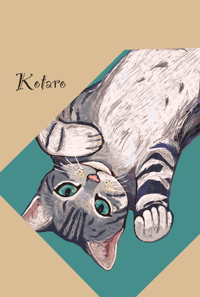 油絵風の暖かい雰囲気の動物を描きます 動物好きによる動物好きのためのイラスト イメージ3
