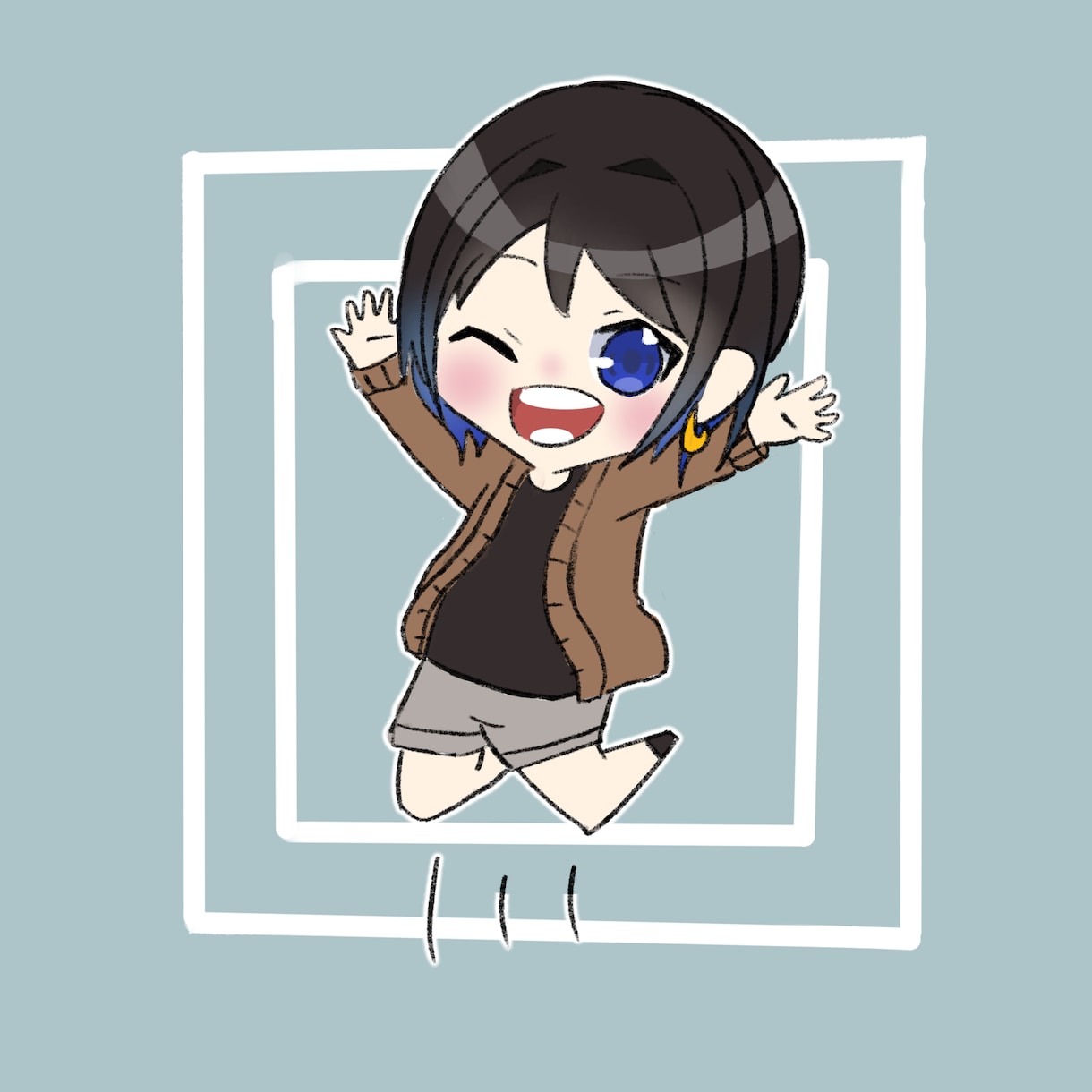 SDイラスト作成します 2~2.5等身のイラストを得意としています イメージ3