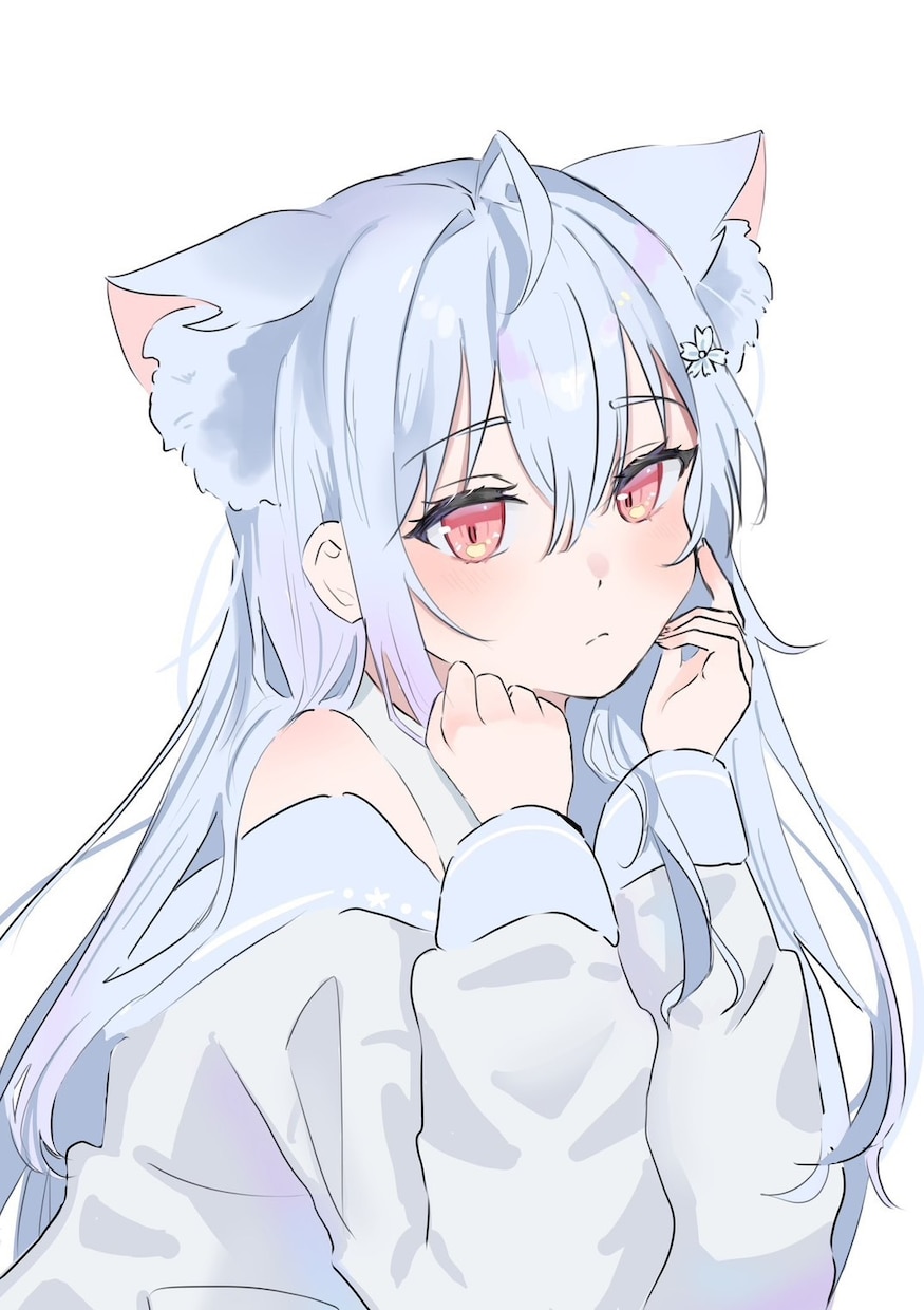 可愛い女の子のイラスト承ります 現役美大生です！4年で時間あるのでスピード納品可能です！ イメージ1