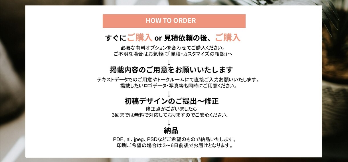 チラシ[飲食店/イベント/習い事等]を作成します 丁寧かつ迅速な対応を通じてお客様の理想を実現させます！ イメージ3
