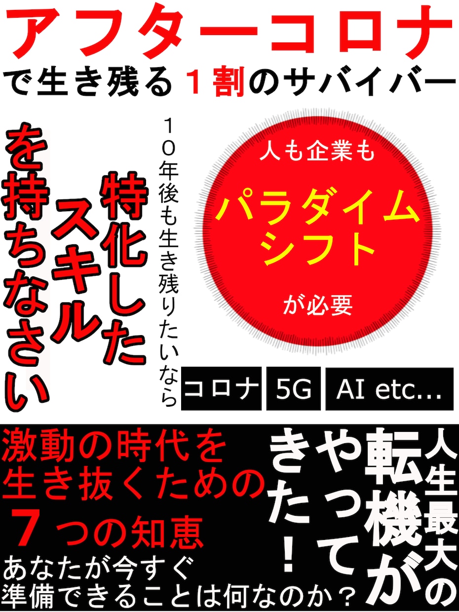 読まれる！売れる！電子書籍の表紙を作成します 思わずお客様の目にとまる、手に取りたくなる表紙を格安作成！！ イメージ4