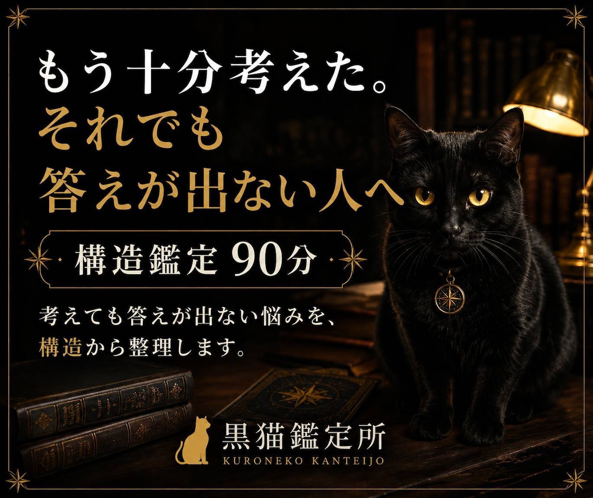 考えても答えが出ない悩みを構造から整理します もう十分考えた。それでも答えが出ない人へ イメージ1