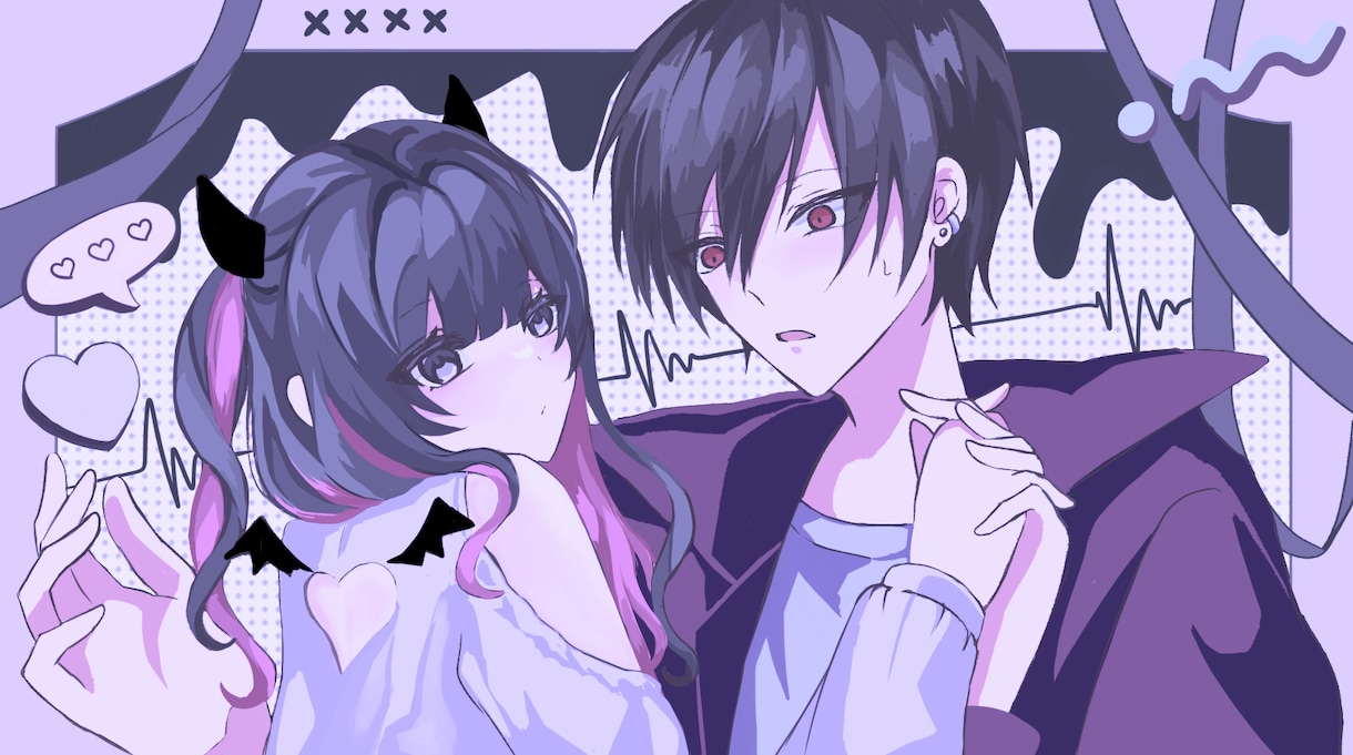 キャラデザ、サムネ、グッズ用イラストなど制作します ご希望に併せたイラストを制作させていただきます！ イメージ6
