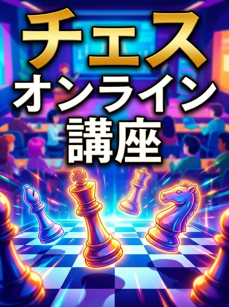 Chessオンライン講座を販売しています 日本でも、数少ないChessを学べる講座ですよ。 イメージ1