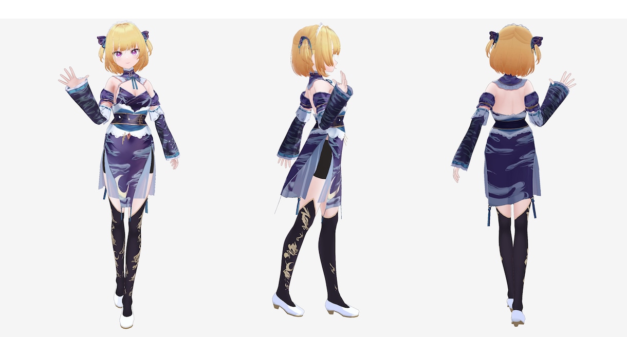MMD対応可！Vroidで3Dモデルを制作します あなたのキャラクターを再現し動かします！ イメージ6